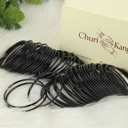 Plain Rashmi Glass Bangles – (24 Bangles)